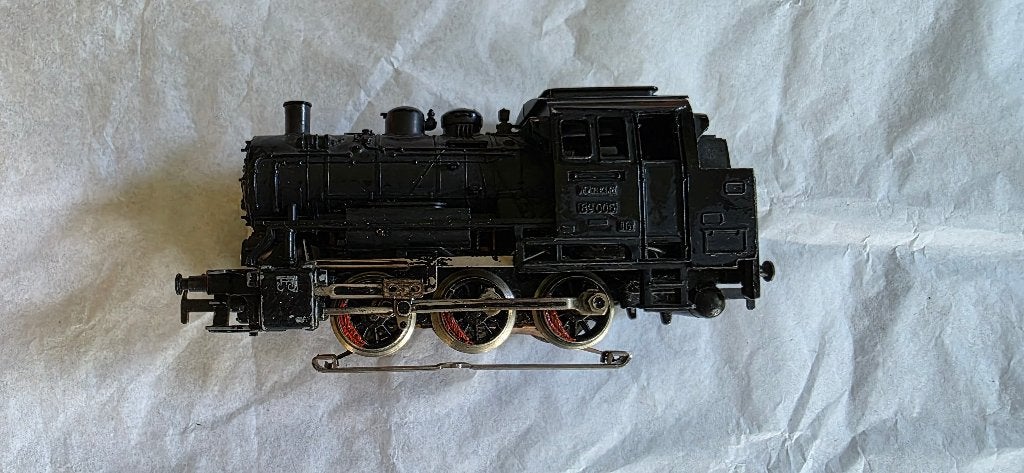 Märklin 3000 H0 Stoomlocomotief BR 89 van de DB, Wisselstroom, Gebruikt, Locomotief, Ophalen of Verzenden