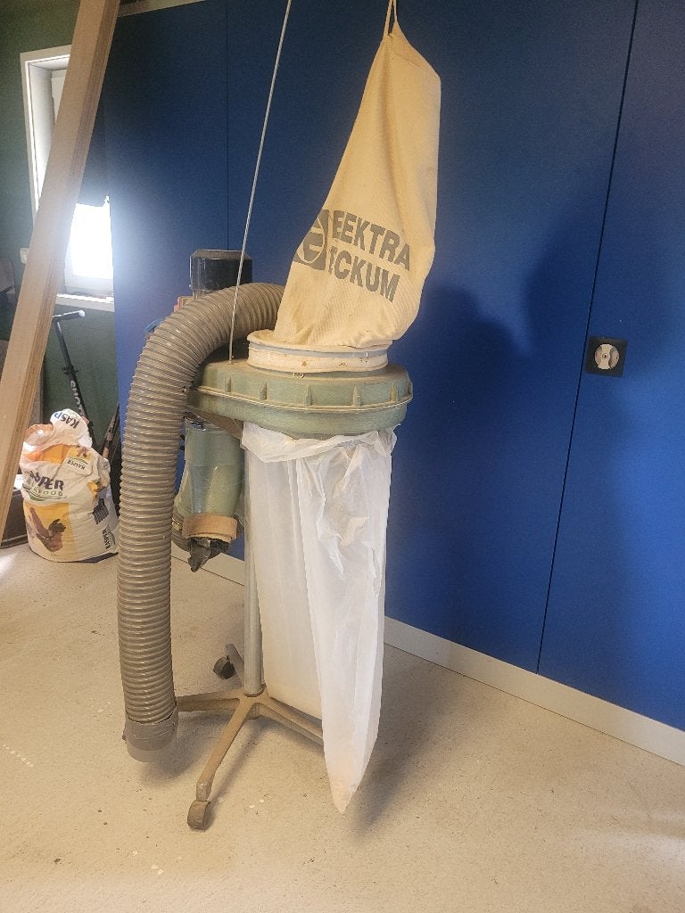Mobiele afzuiging, Doe-het-zelf en Verbouw, Ventilatie en Afzuiging, Ophalen, Gebruikt, Afzuiger
