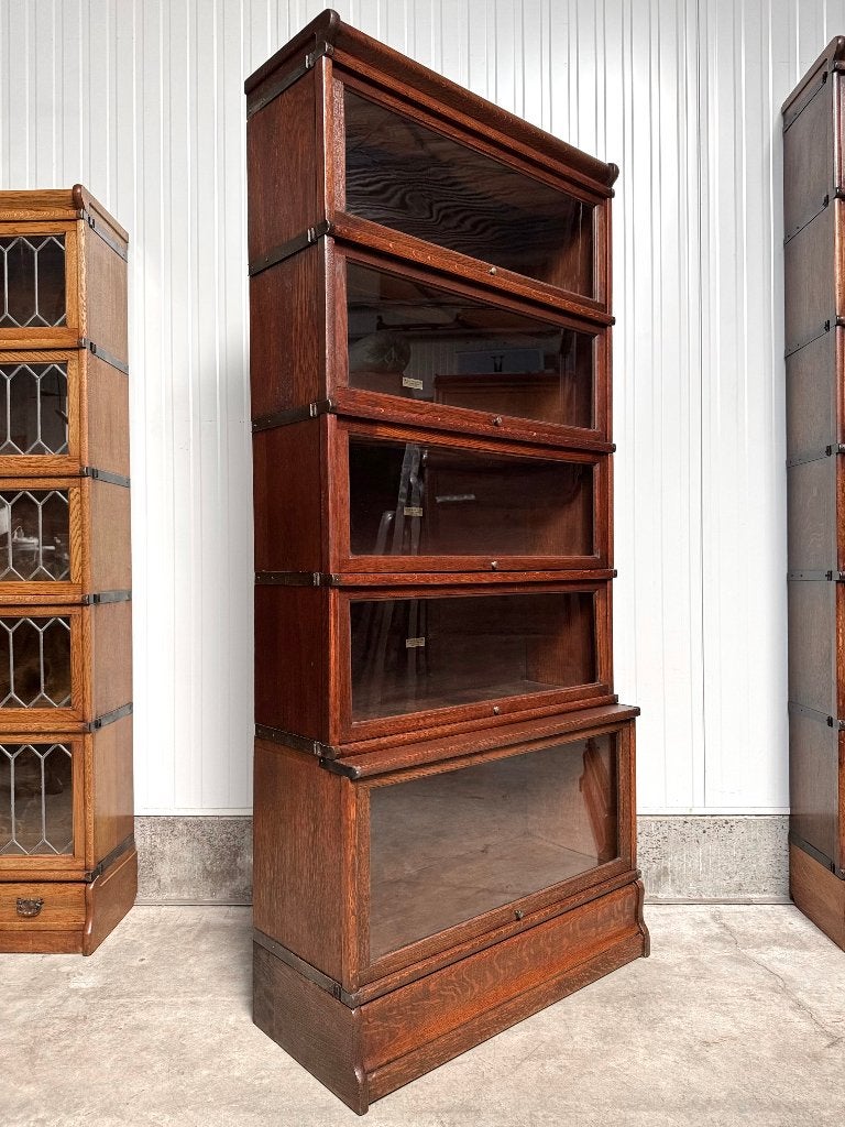 Originele antieke Globe Wernicke BOEKENKAST VITRINEKAST 1920, Ophalen of Verzenden