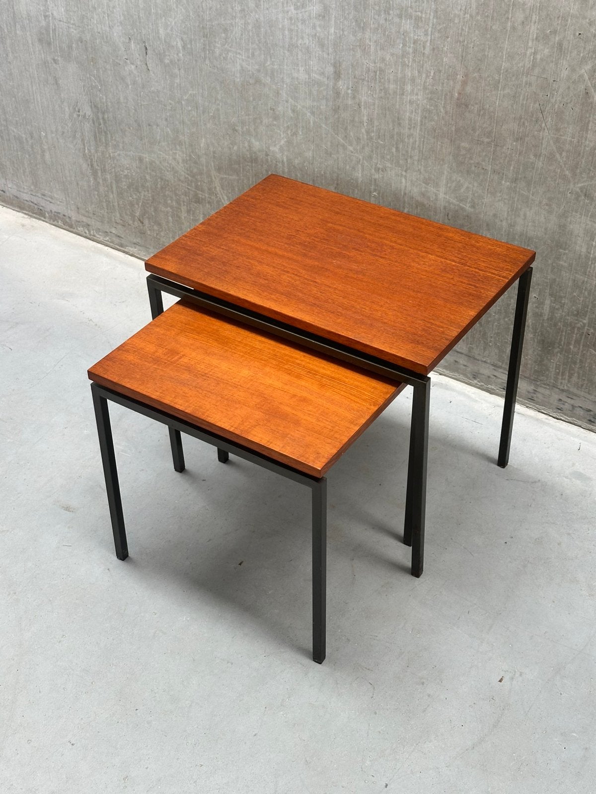 Vintage mimiset | bijzettafels van Cees Braakman voor Pastoe, Ophalen of Verzenden