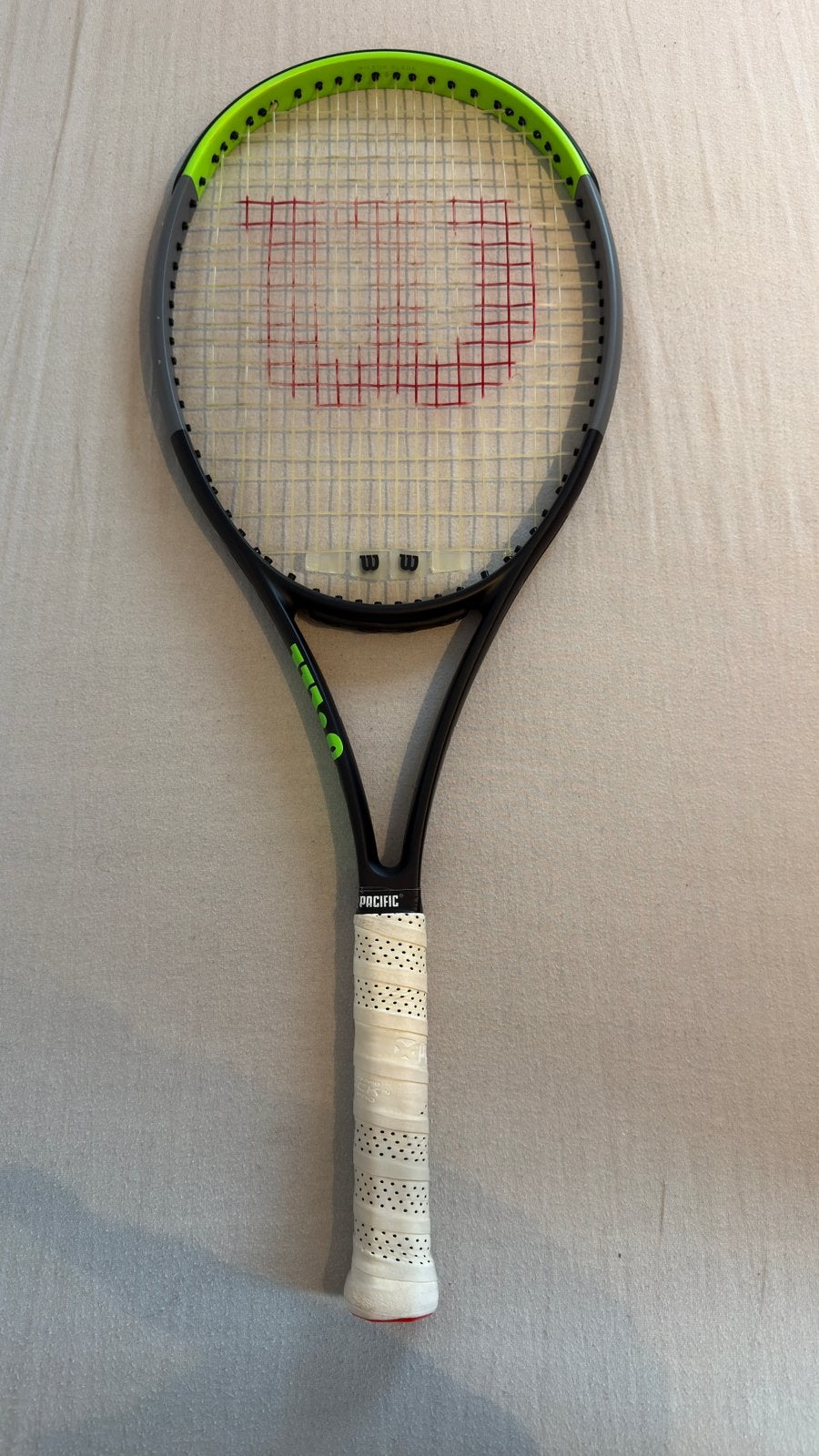 Wilson Blade 101L V7 tennisracket – 274 gram – 16x20, Gebruikt, Wilson, Racket, Ophalen