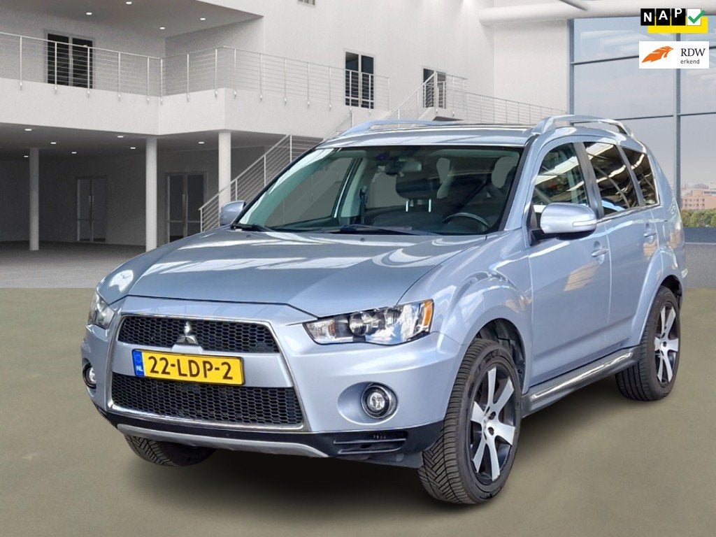 Mitsubishi Outlander 2.0 Intro Edition AUTOMAAT AIRCO CRUISE, Auto's, 1998 cc, 4 cilinders, Origineel Nederlands, Bedrijf