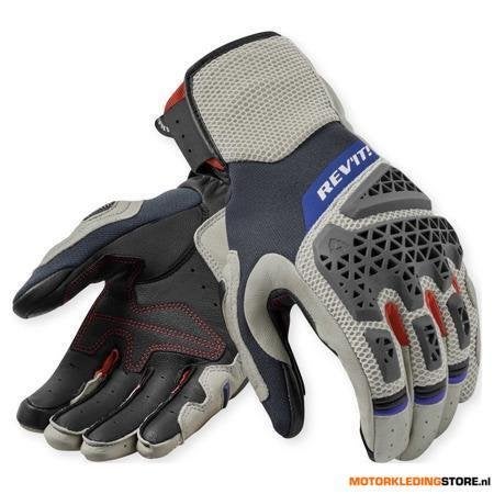REVIT! Sand 5 Motorhandschoenen, Zilver-Rood, Motoren, Kleding | Motorkleding, Ophalen of Verzenden, Nieuw met kaartje