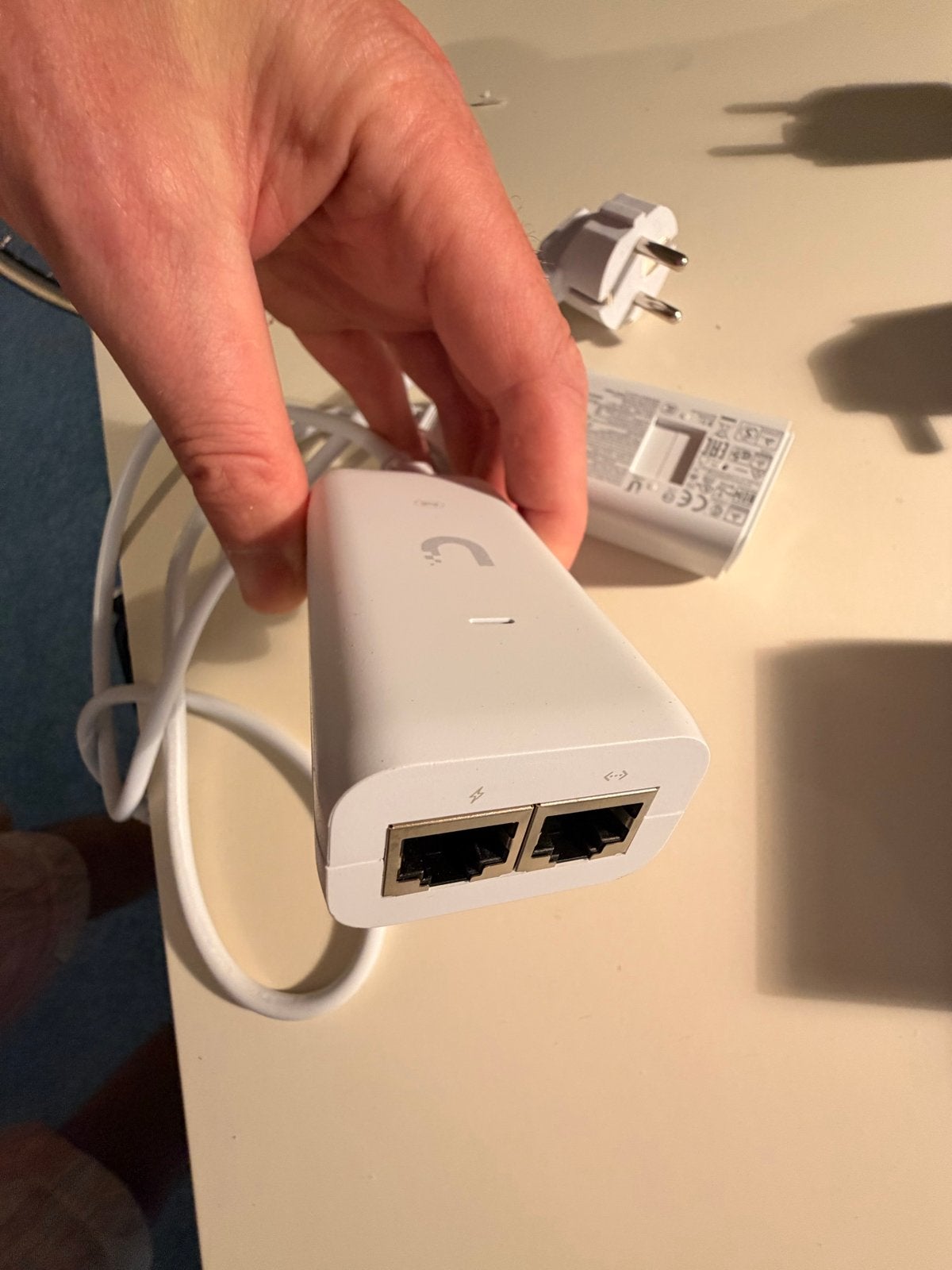Ubiquiti U-POE-AF PoE Injector - 6 maanden garantie, Computers en Software, Netwerk switches, Ophalen of Verzenden, Zo goed als nieuw