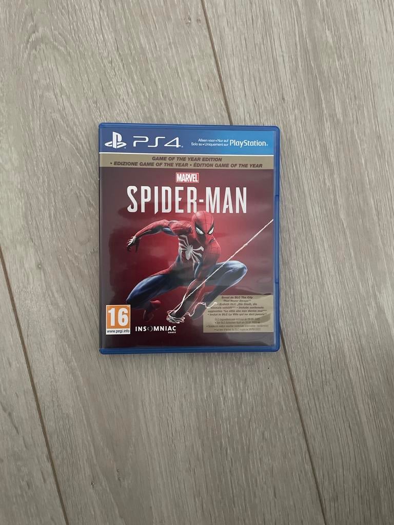 Marvel Spider-Man Game of the Year Edition PS4, 1 speler, Zo goed als nieuw, Vanaf 16 jaar, Ophalen