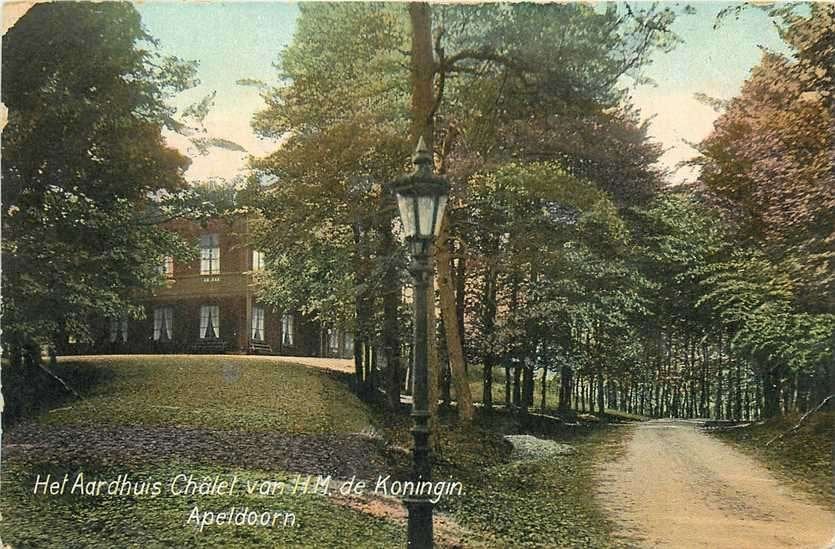 300-486-049 Apeldoorn Het Aardhuis Chalet van de Koningin, Verzenden, Voor 1920, Gelderland