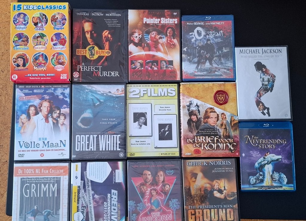 18 DVD's., Vanaf 12 jaar, Ophalen of Verzenden, Zo goed als nieuw, Overige genres