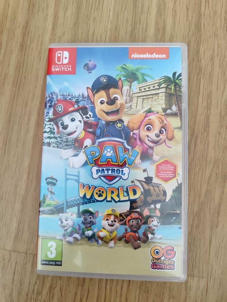 PAW Patrol World - Nintendo Switch Game, Avontuur en Actie, 1 speler, Ophalen of Verzenden, Zo goed als nieuw