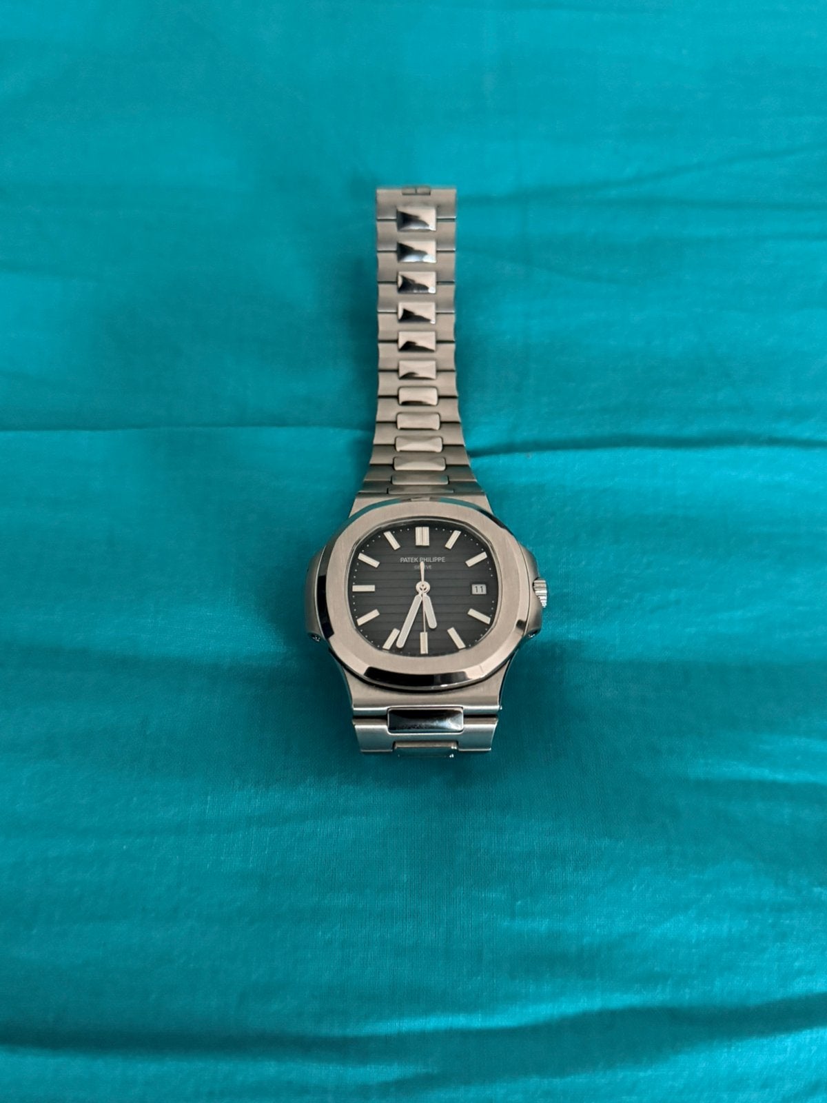 PP Horloge, Ophalen of Verzenden, Staal, Overige merken, 1960 of later