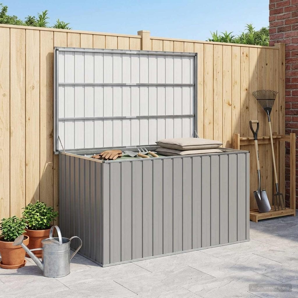 Opbergbox tuinkist tuinbox tuinkussens 171x99x93 GRTS BZRGD!, Verzenden, Nieuw, Nvt, Nvt