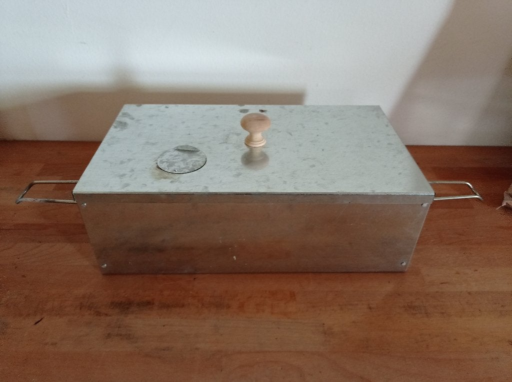 Rookoven voor bbq, kookplaat of oven met zak houtmot, Ophalen, Zo goed als nieuw
