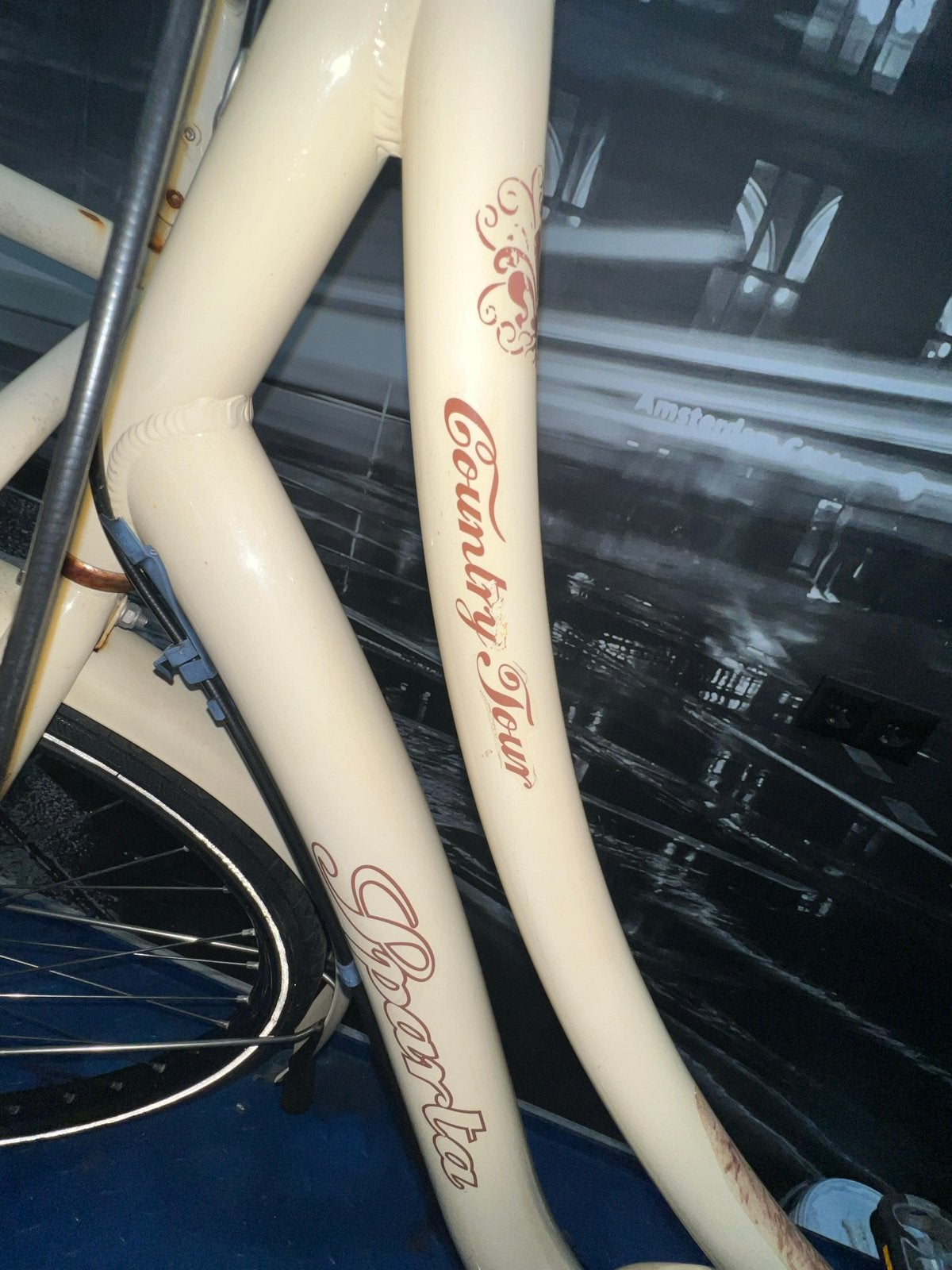 Sparta Country Tour Damesfiets - 3 versnellingen, handrem, Ophalen, Sparta, Gebruikt, Velgrem