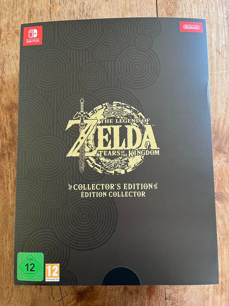 The Legend of Zelda Tears of the Kingdom Collectors Edition, Spelcomputers en Games, 1 speler, Nieuw, Vanaf 12 jaar, Ophalen
