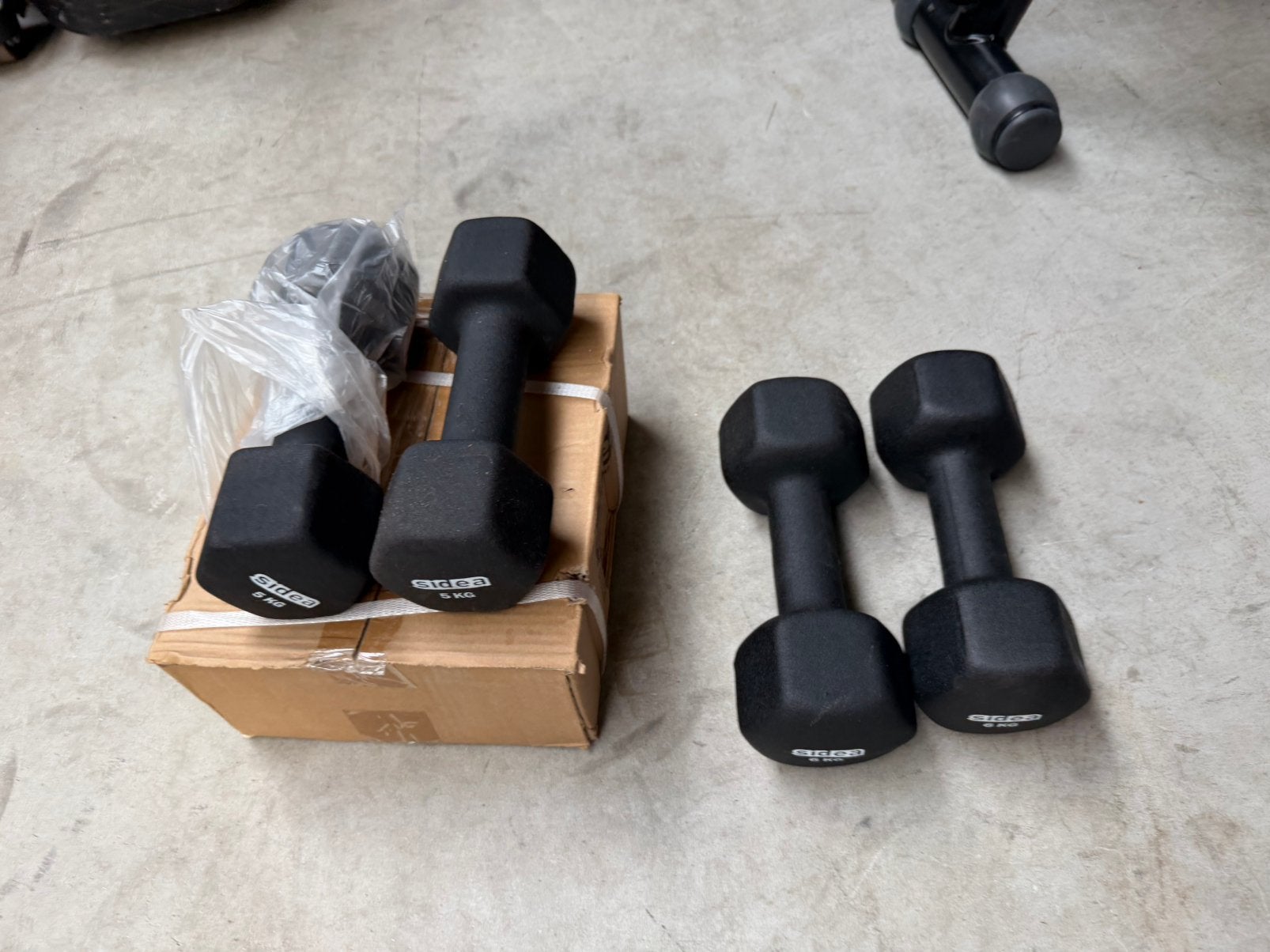 Nieuwe Sidea Dumbells 2x5kg ,2x6kg, 2x8kg, Ophalen, Nieuw, Dumbbell