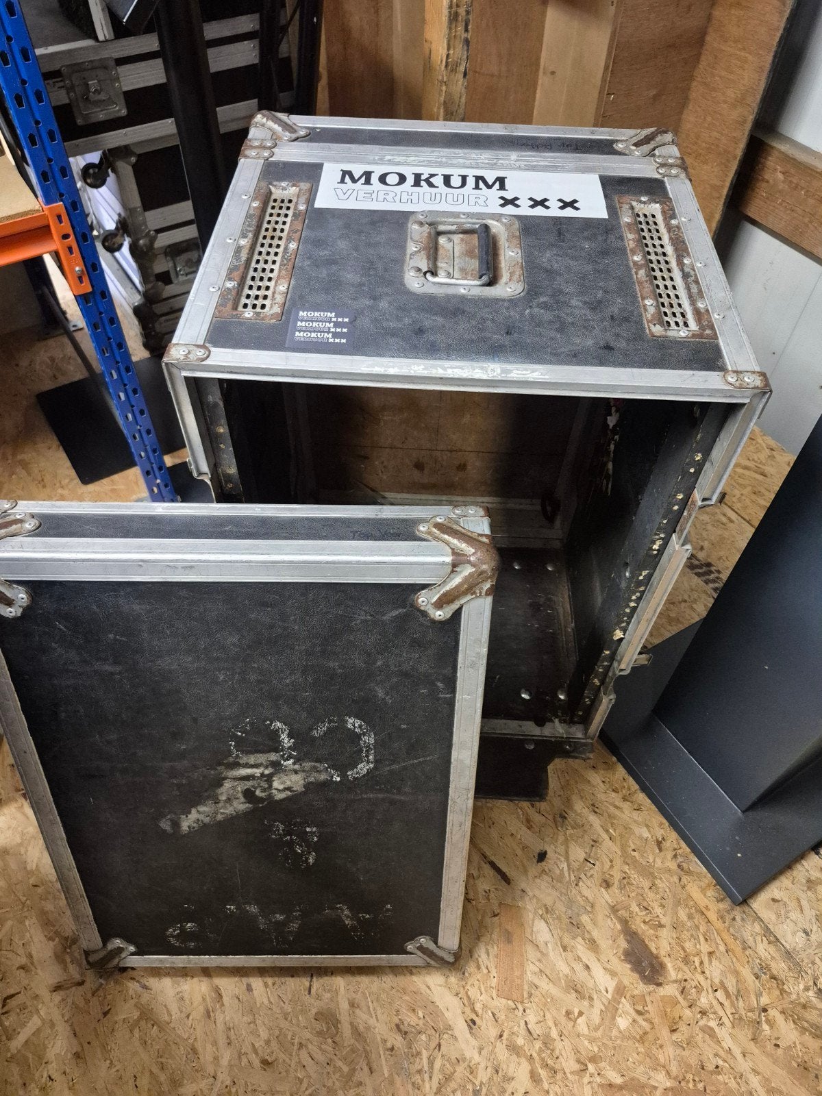 Stevige Flightcase voor Apparatuur - Gebruikt, Muziek en Instrumenten, Behuizingen en Koffers, Ophalen, Gebruikt, Overige instrumenten
