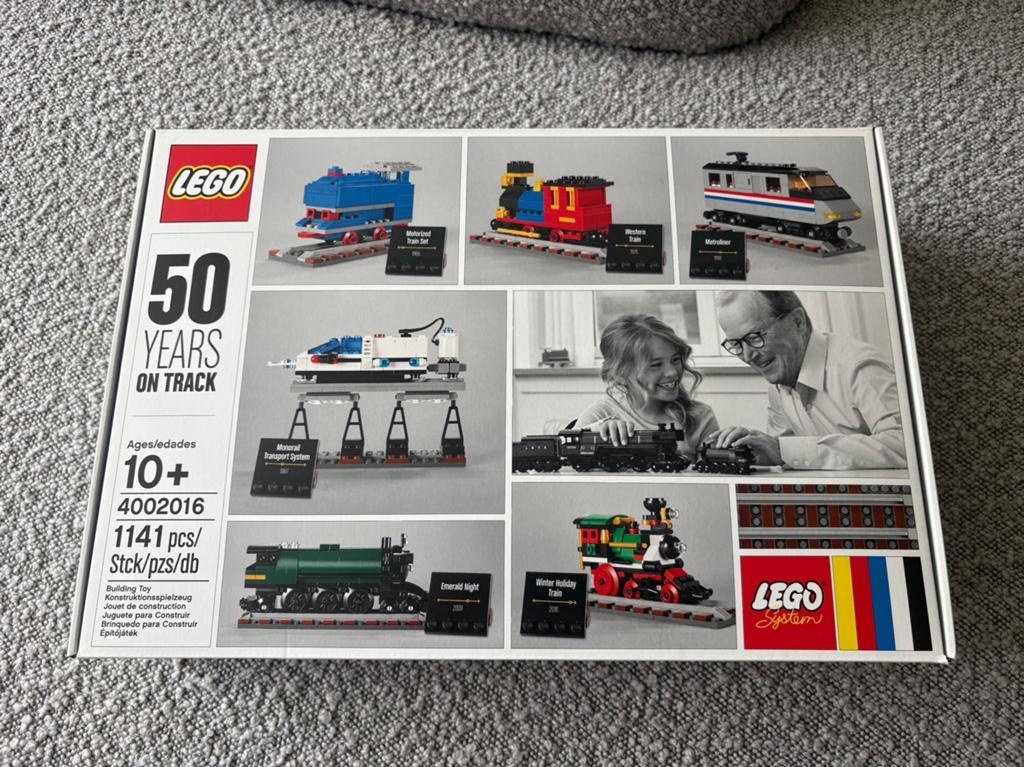 4002016 LEGO - 50 years on track, Overige thema's, Verzenden, Lego, Nieuw