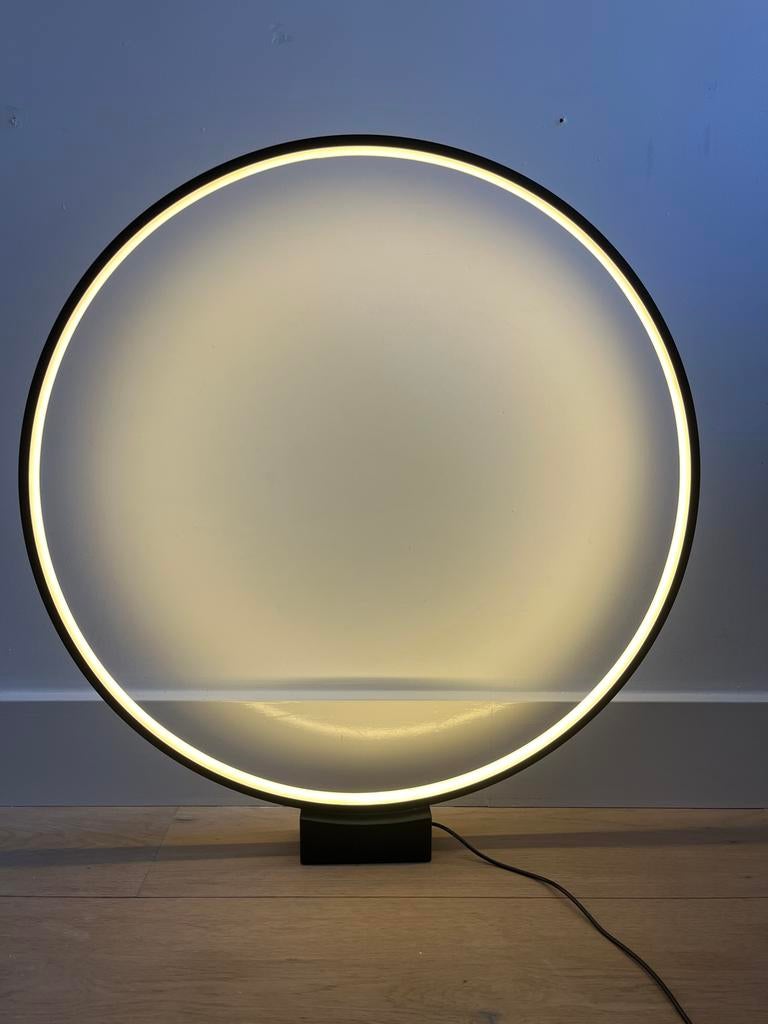 HK Living Luminous circle tafellamp, 60cm, met dimmer, Huis en Inrichting, Lampen | Tafellampen, Ophalen of Verzenden, Gebruikt