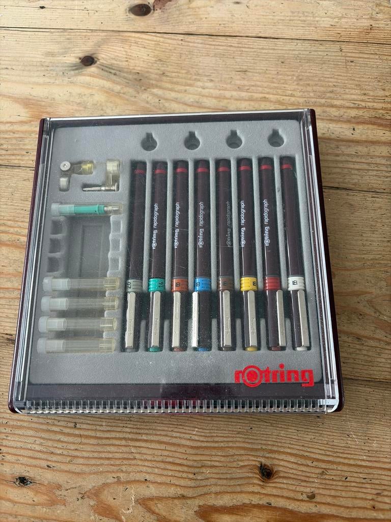 Set rotering pennen, Ophalen