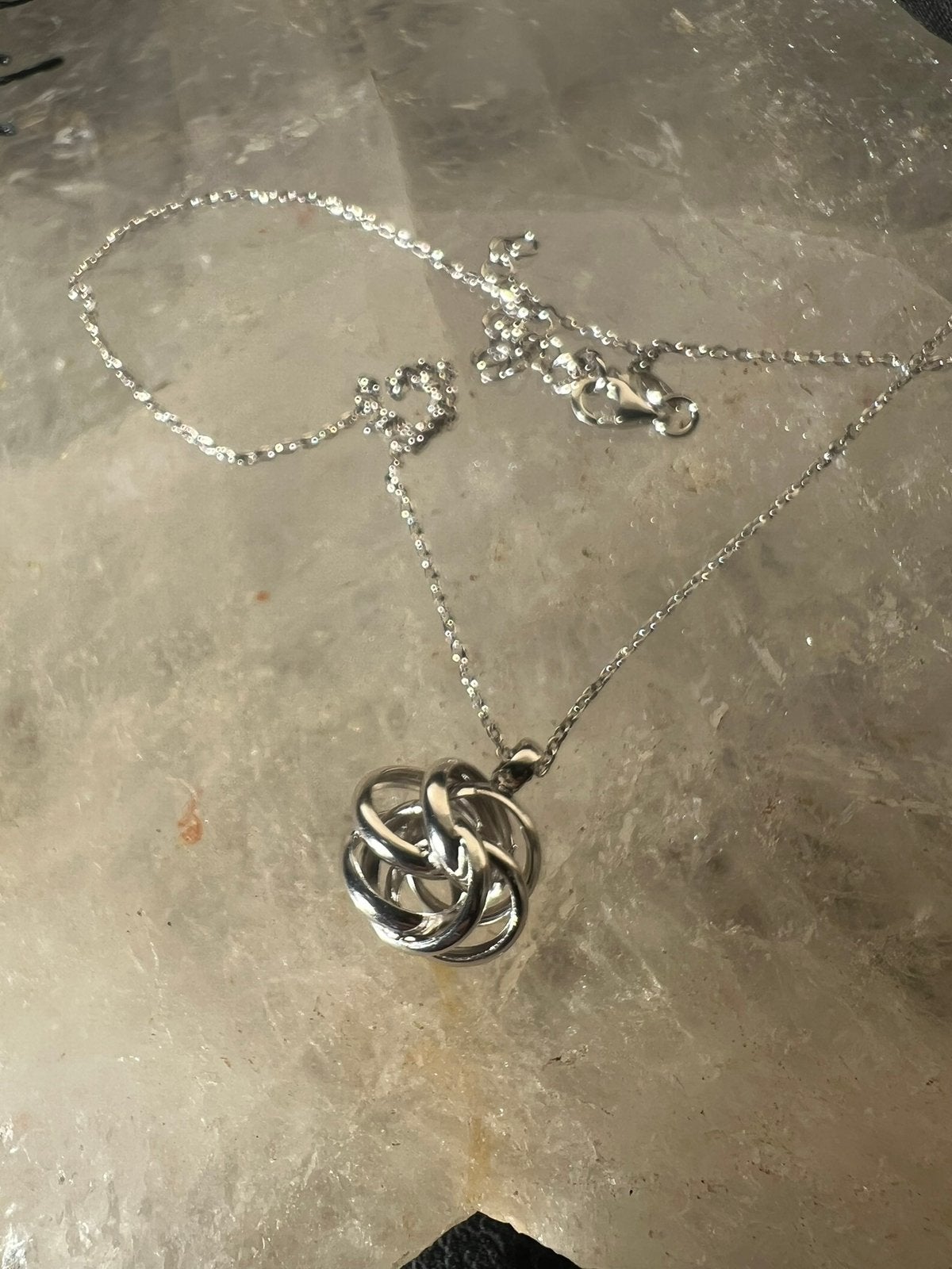 Ketting & hanger sterling zilver uniek topkado uniek SALE, Magnolia11, Nieuw, Ophalen of Verzenden, Met edelsteen