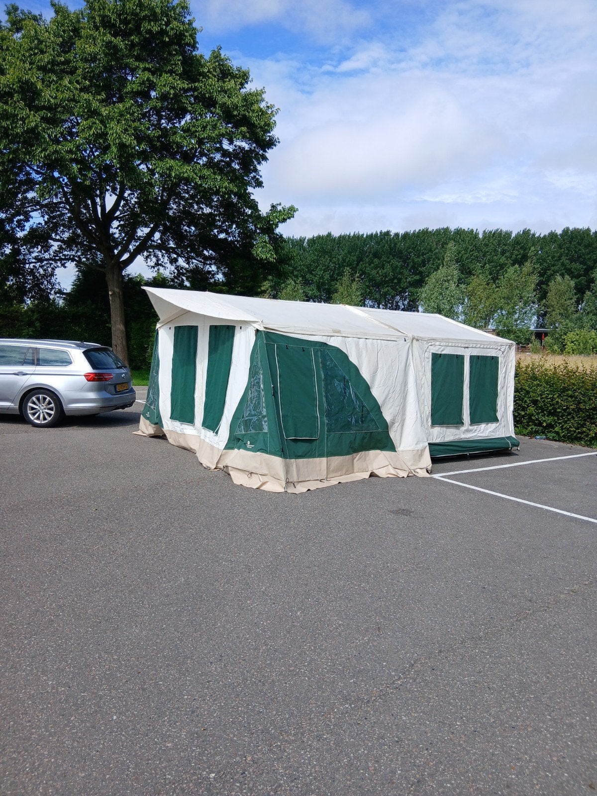 Combi-Camp Country vouwwagen met keuken, Ophalen
