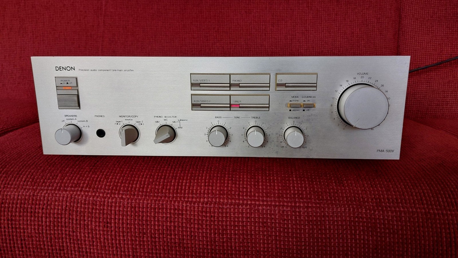 Denon PMA 500V versterker, Ophalen, Gebruikt, Denon, 120 watt of meer