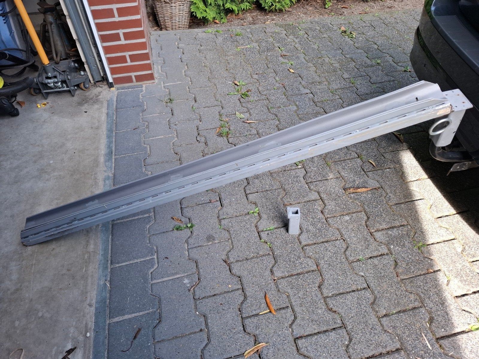 Oprijgoot voor fietsen - Camper/Bus - Trekhaakmontage, Ophalen, Gebruikt, Fietsendrager-accessoire, 1 fiets
