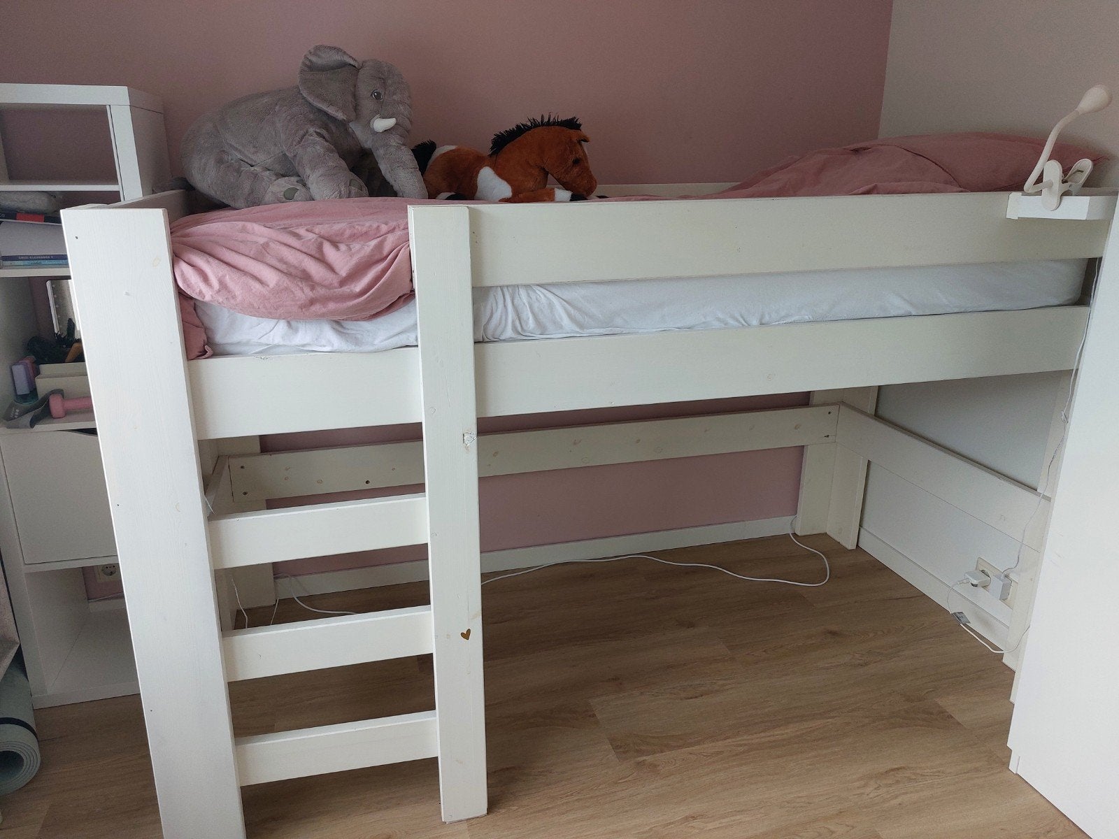 Stevige half hoogslaper., Ophalen, Gebruikt, Halfhoogslaper