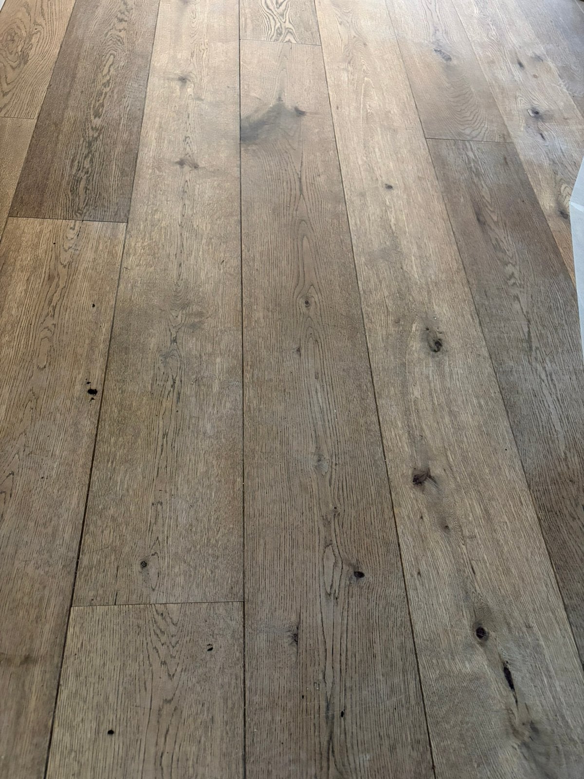 Houten vloer (ongelijmd!) ong 40m2, Ophalen, Vloerdelen of -planken, Zo goed als nieuw, 10 m² of meer
