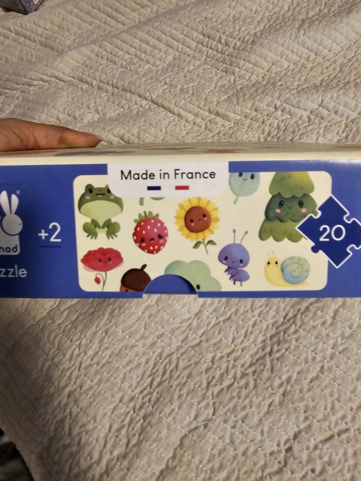 Janod Puzzel Dieren en Natuur 20 Stukjes, Ophalen of Verzenden, Minder dan 500 stukjes, Nieuw, Legpuzzel