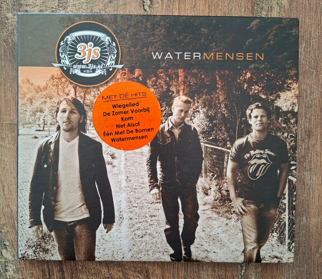 TE KOOP! CD 3JS - Watermensen! Nog als NIEUW!, Cd's en Dvd's, Ophalen of Verzenden, Zo goed als nieuw, Levenslied of Smartlap