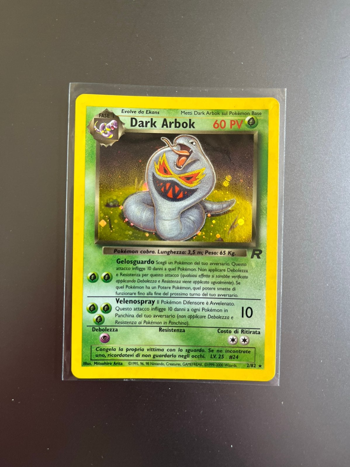 Pokemon Team Rocket - Dark Arbok (HOLO), Verzenden, Gebruikt