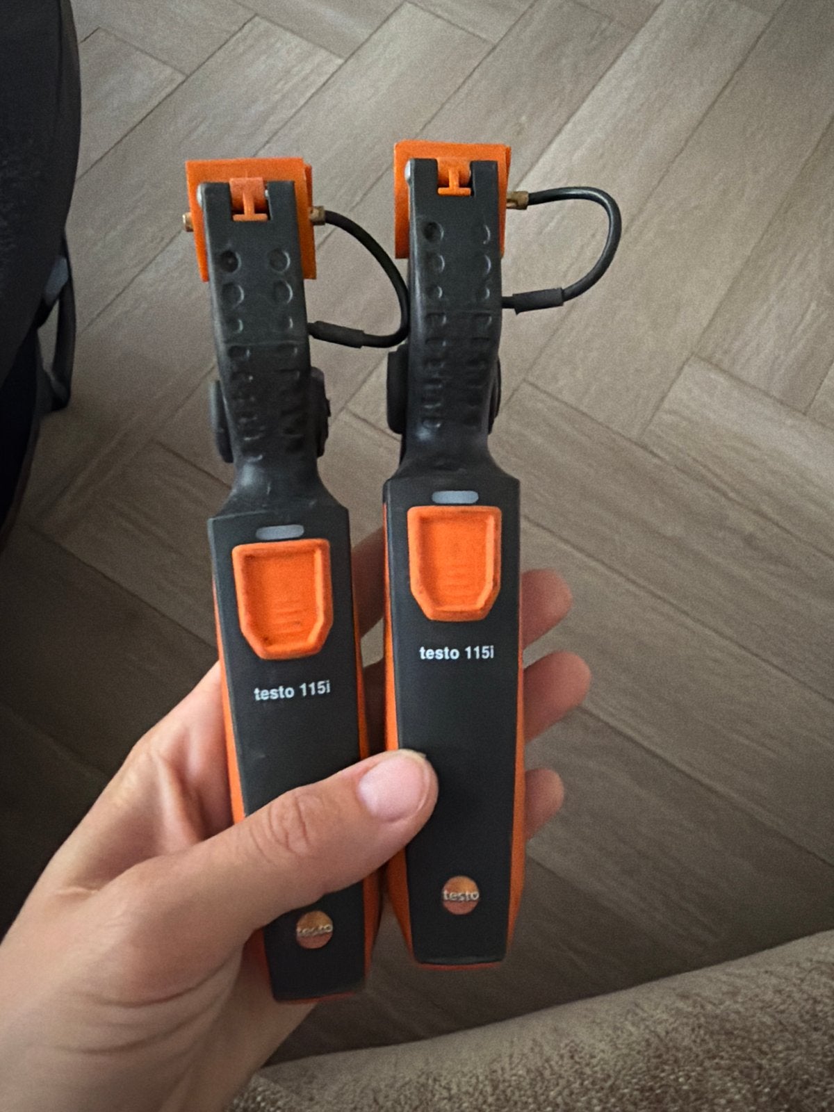 Testo 115i Klemmen - Draadloze Temperatuurmeters, Ophalen, Zo goed als nieuw, Temperatuur