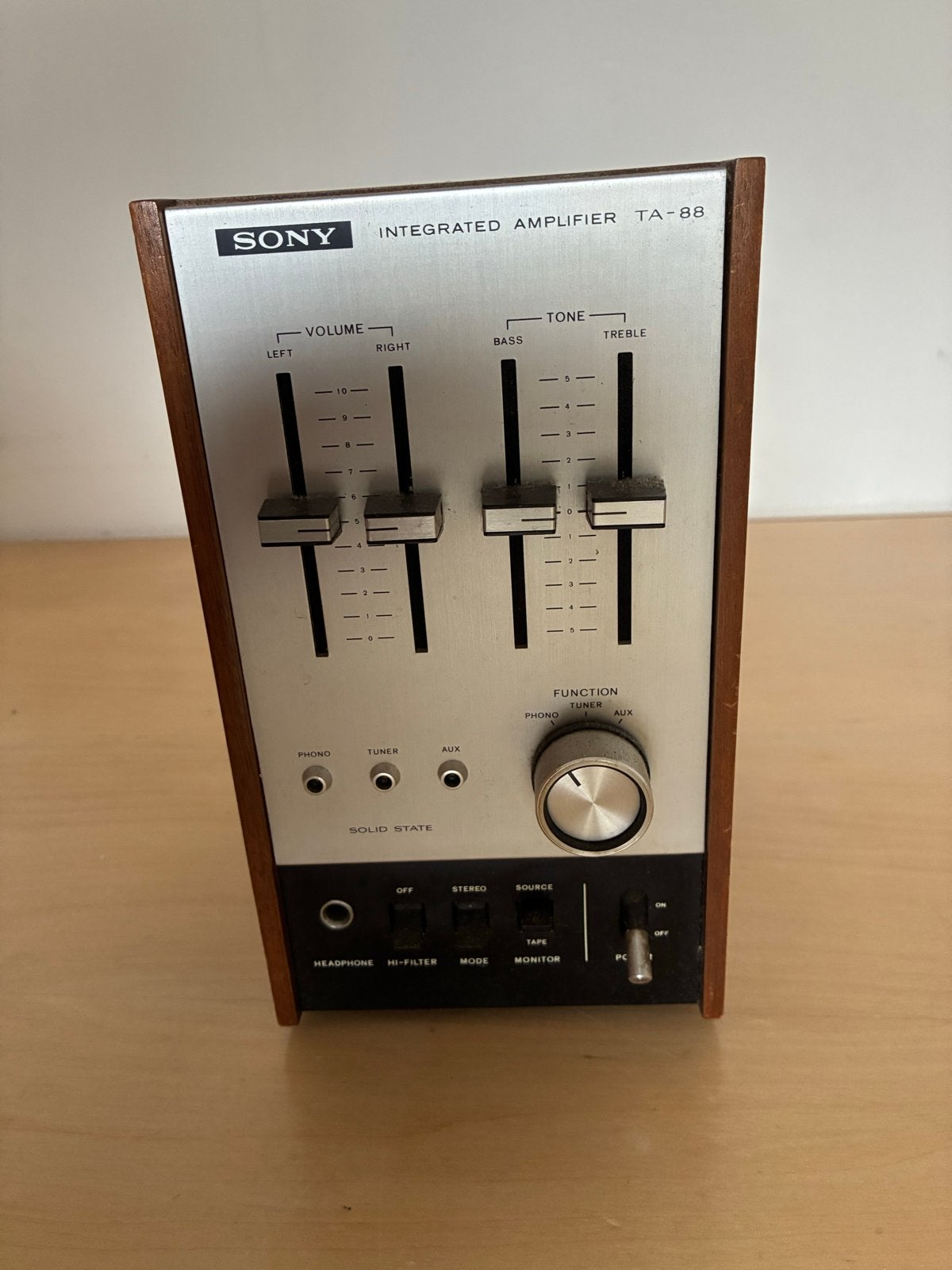 Sony TA-88 Geïntegreerde Versterker - Werkende Staat, Ophalen, Gebruikt, Sony, Minder dan 60 watt