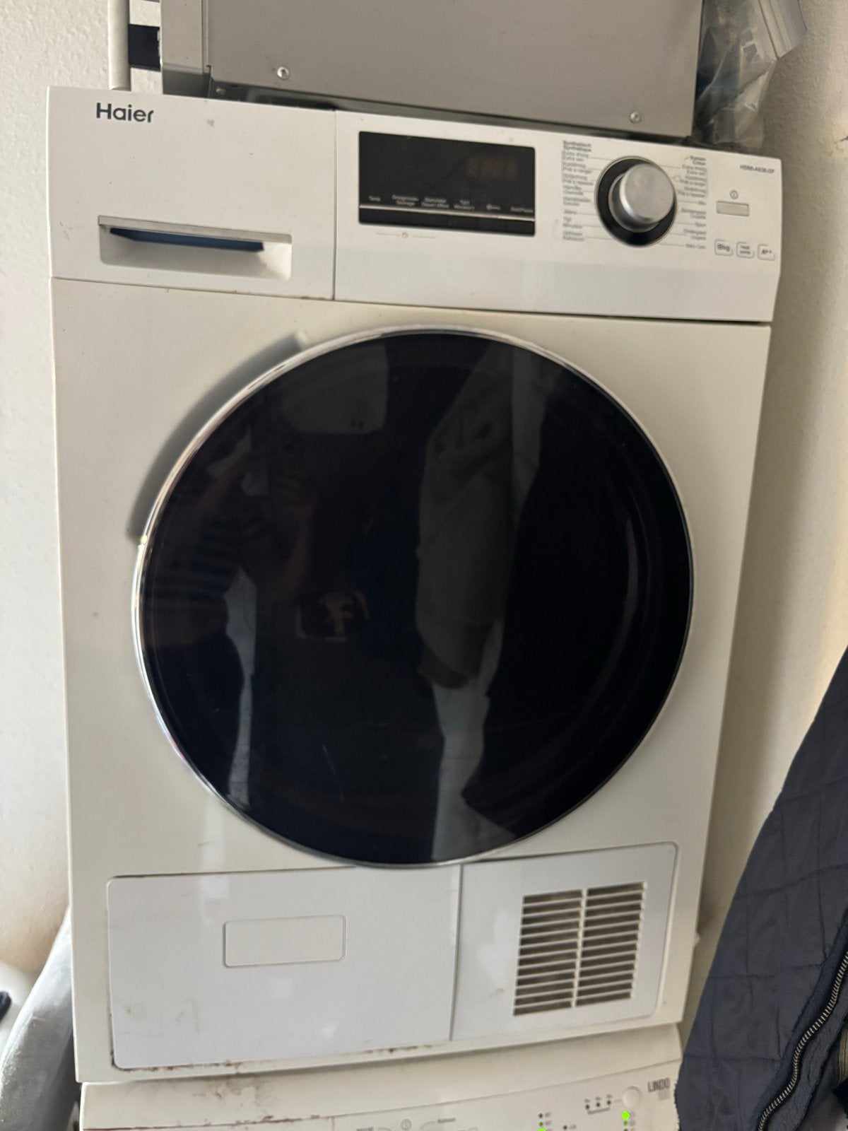Haier droger, Ophalen, 6 tot 8 kg, Overige typen, Zo goed als nieuw