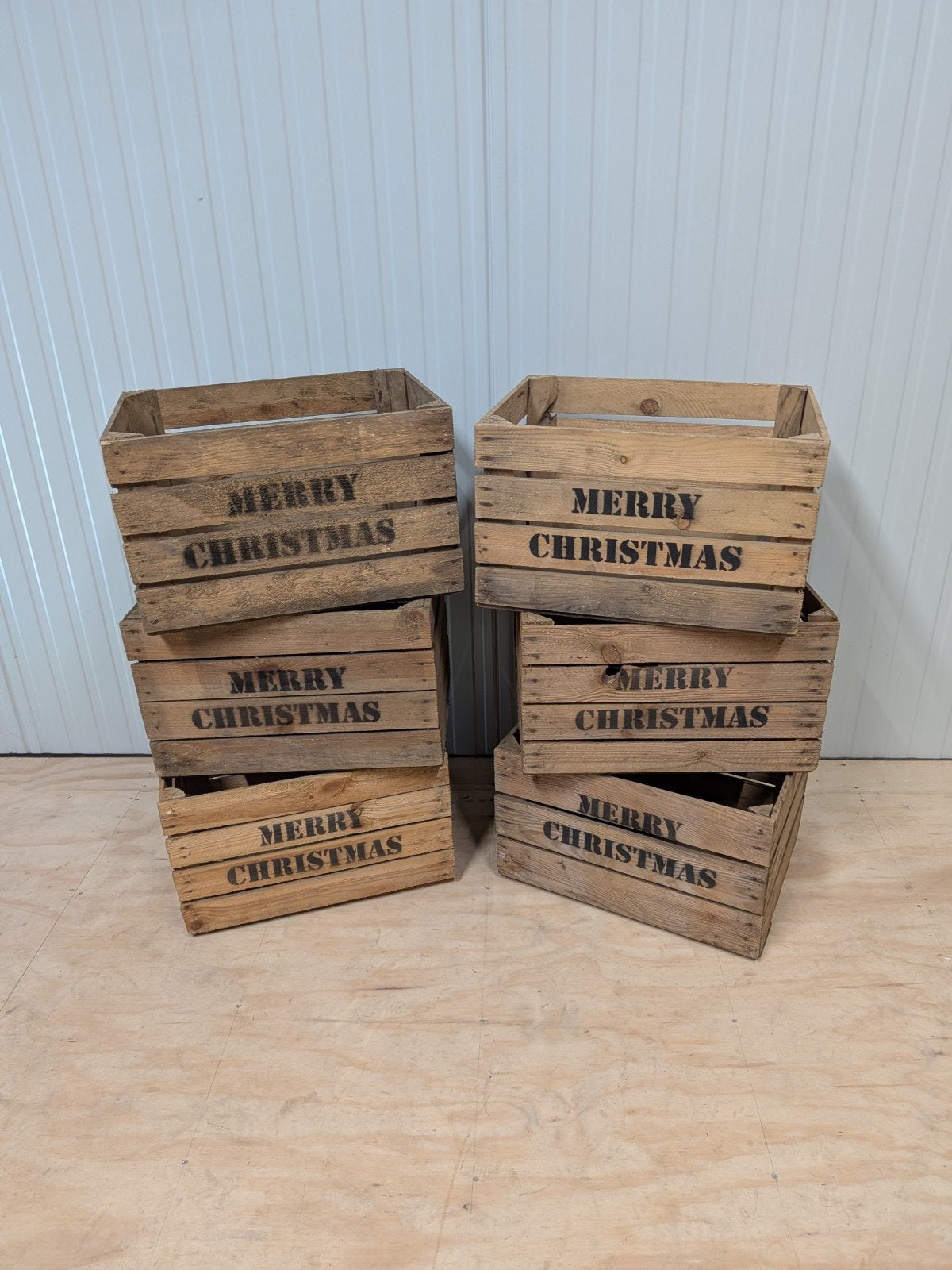 houten kistjes met opdruk, Diversen, Ophalen, Nieuw