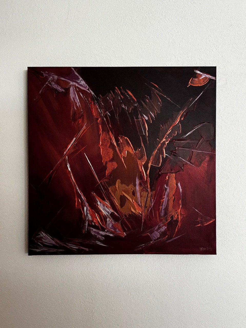 Prachtig schilderij, Ophalen of Verzenden