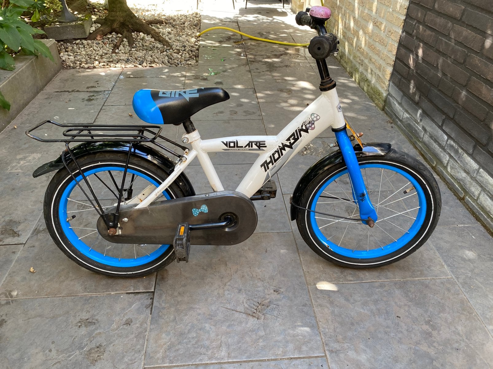 Kinderfiets 16 inch, Ophalen, Gebruikt, Terugtraprem, 16 tot 20 inch