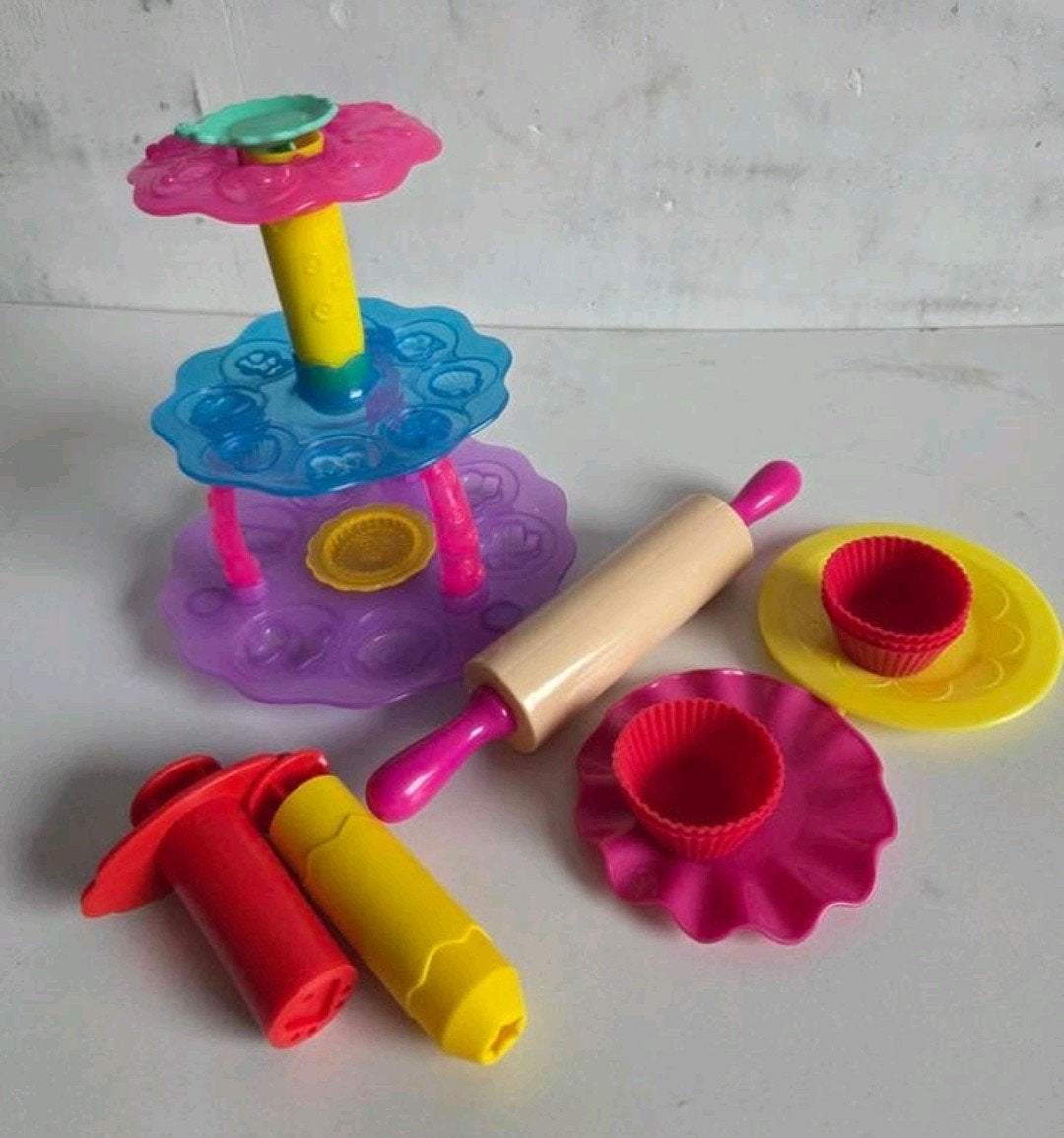 Play-doh cupcake toren, Ophalen of Verzenden