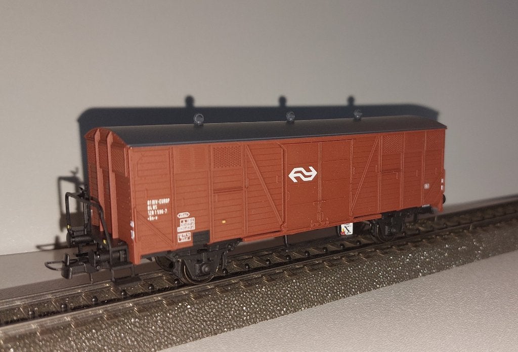 Artitec 20.165.07-01 - Europ goederenwagen v.d. NS in ovp, Overige merken, Gelijkstroom, Ophalen of Verzenden, NS