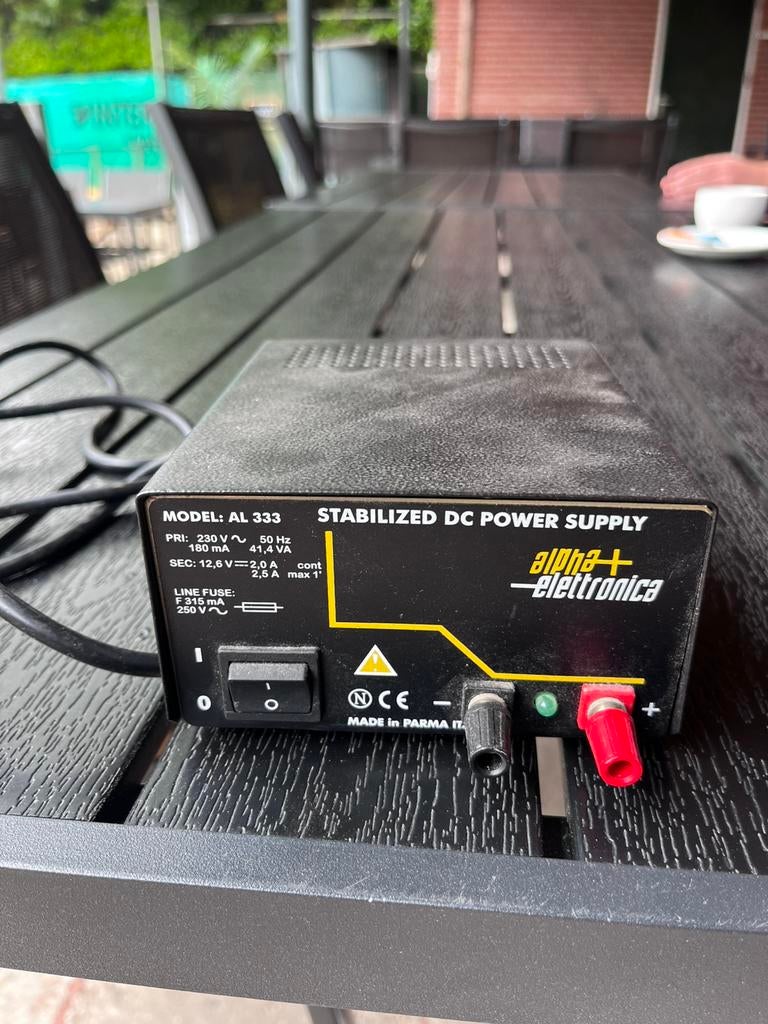 DC power supply, Ophalen, Gebruikt