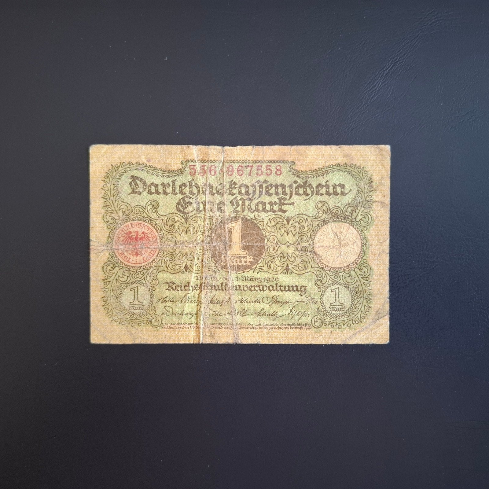 1 mark Duitsland #061, Verzenden, Duitsland, Los biljet