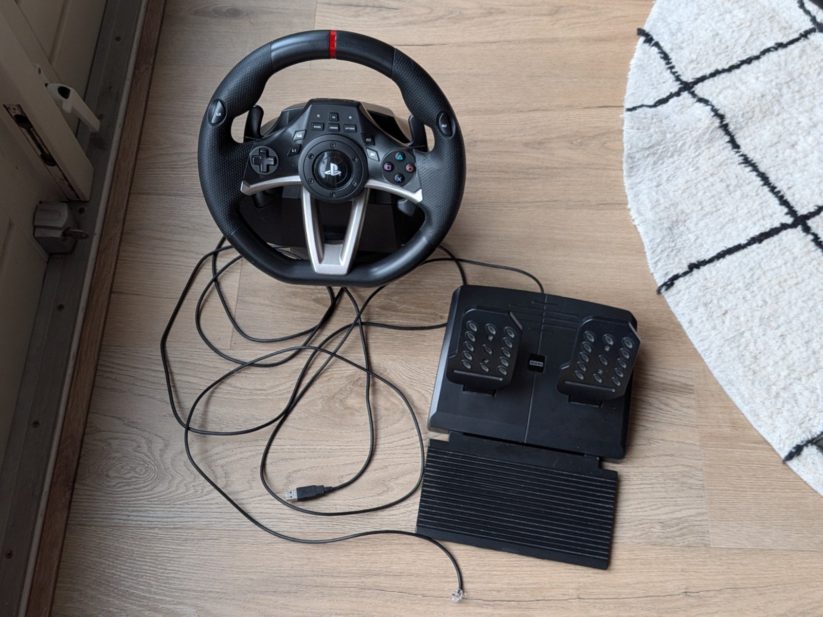 Hori racing Apex stuurwiel en pedalen, Ophalen, Gebruikt, Stuur of Pedalen, PlayStation 3