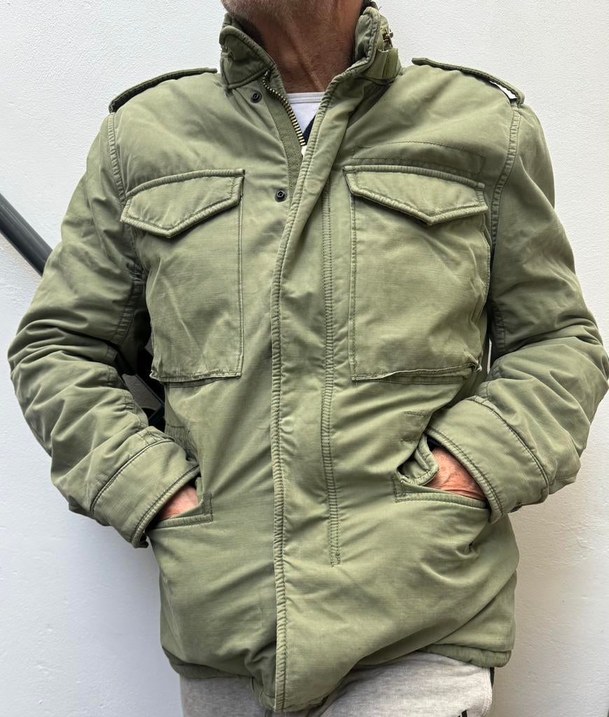 Ralph Lauren jack met voering., Maat 48/50 (M), Ralph Lauren, Ophalen of Verzenden, Gedragen