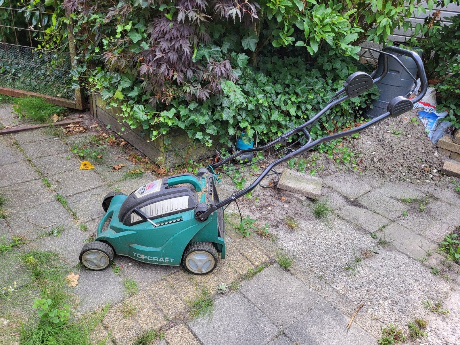 Grasmaaier, Ophalen, Gebruikt