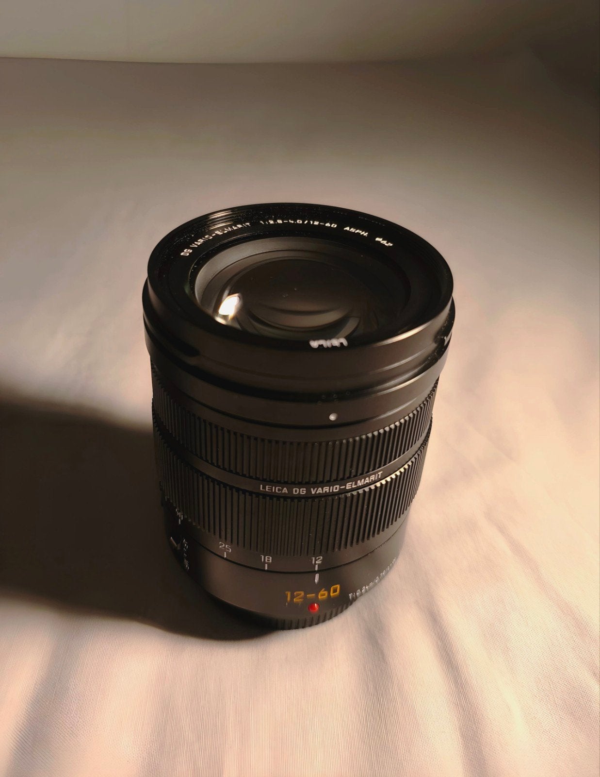 Leica DG Vario-Elmarit 12-60mm f/2.8-4.0 Power O.I.S. lens, Ophalen, Micro Four Thirds, Zo goed als nieuw, Standaardlens