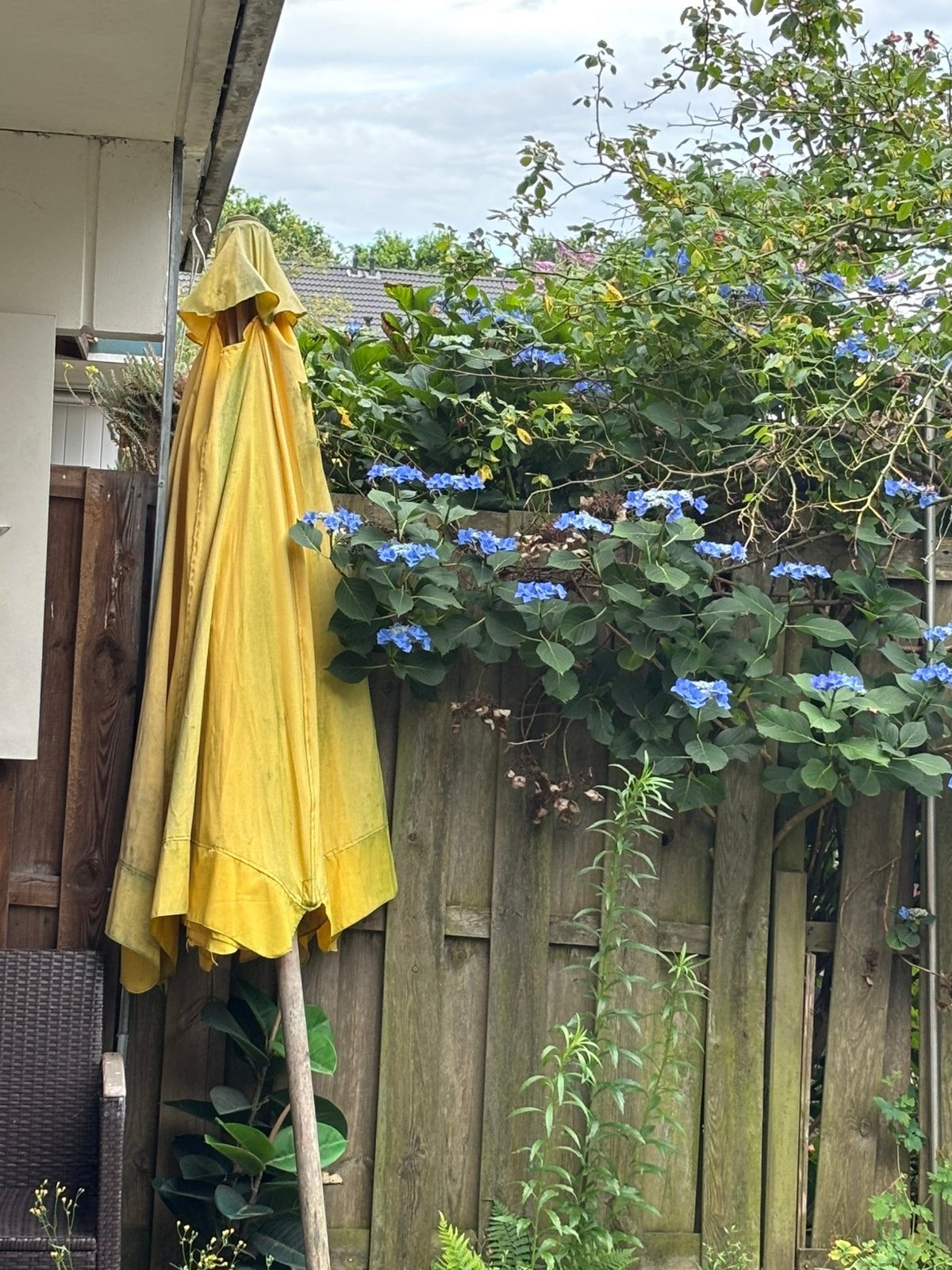 Parasol, Tuin en Terras, Parasols, Ophalen, Zo goed als nieuw