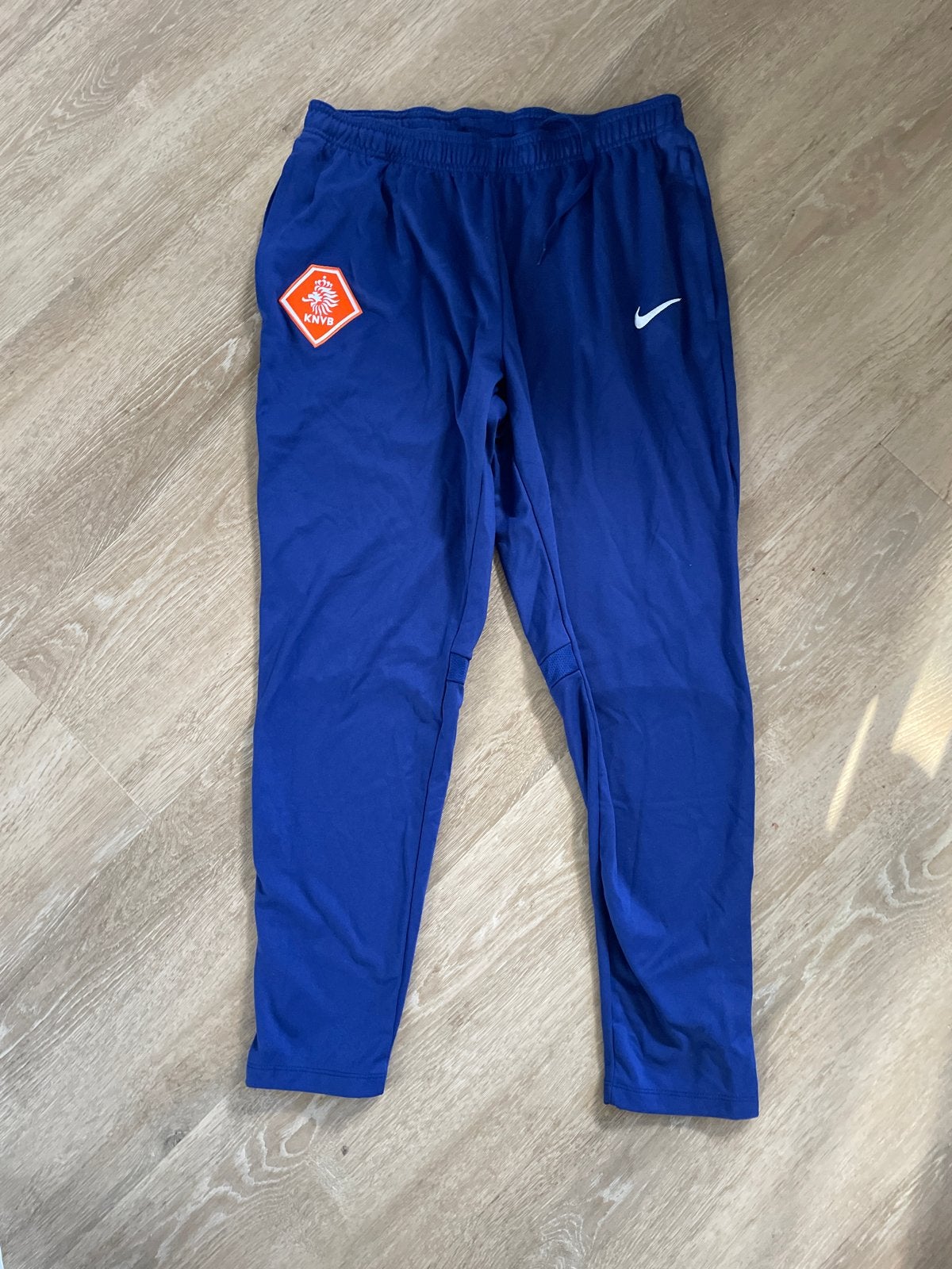 Nike KNVB Dri-FIT Trainingsbroek - Maat L, Maat 52/54 (L), Blauw, Ophalen of Verzenden, Zo goed als nieuw