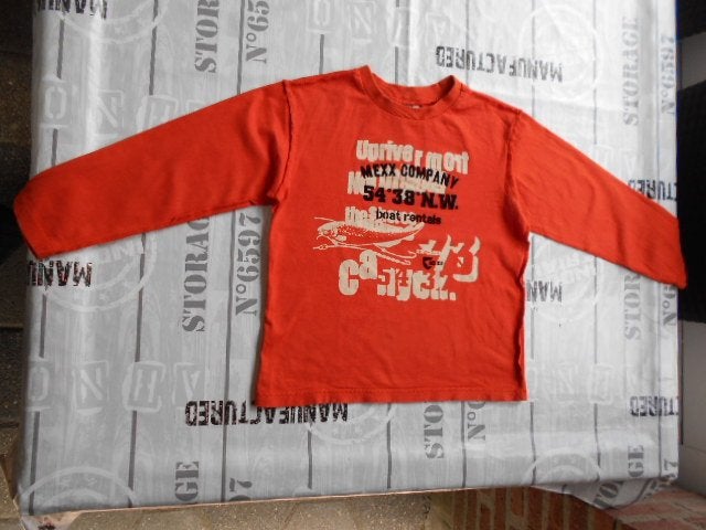 Mexx longsleeve mt110-116, Kinderen en Baby's, Kinderkleding | Maat 110, Mexx, Ophalen of Verzenden, Zo goed als nieuw, Shirt of Longsleeve