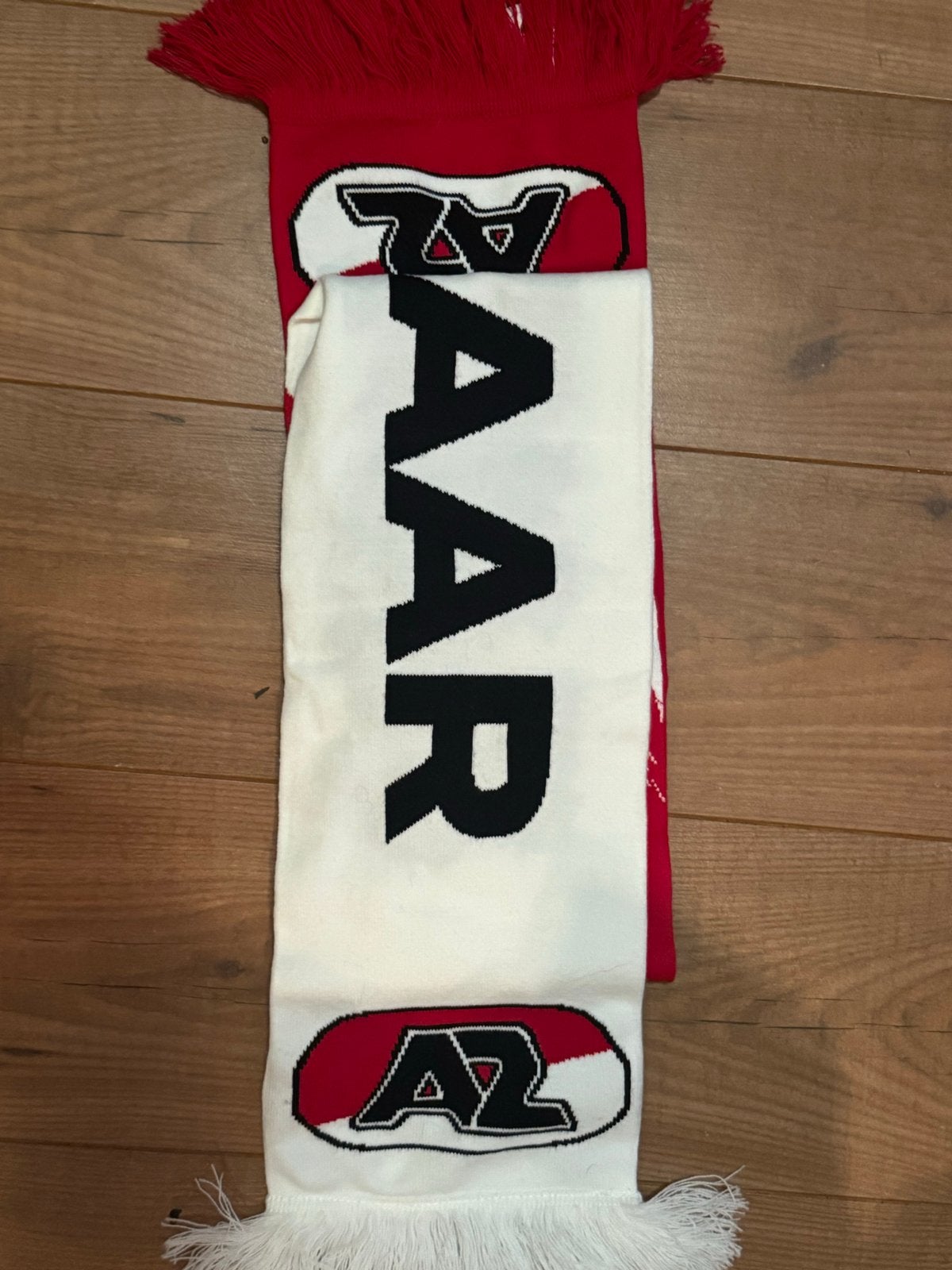 AZ Alkmaar Sjaal - Voetbal Fan Sjaal, Ophalen of Verzenden, Gebruikt, Clubaccessoires