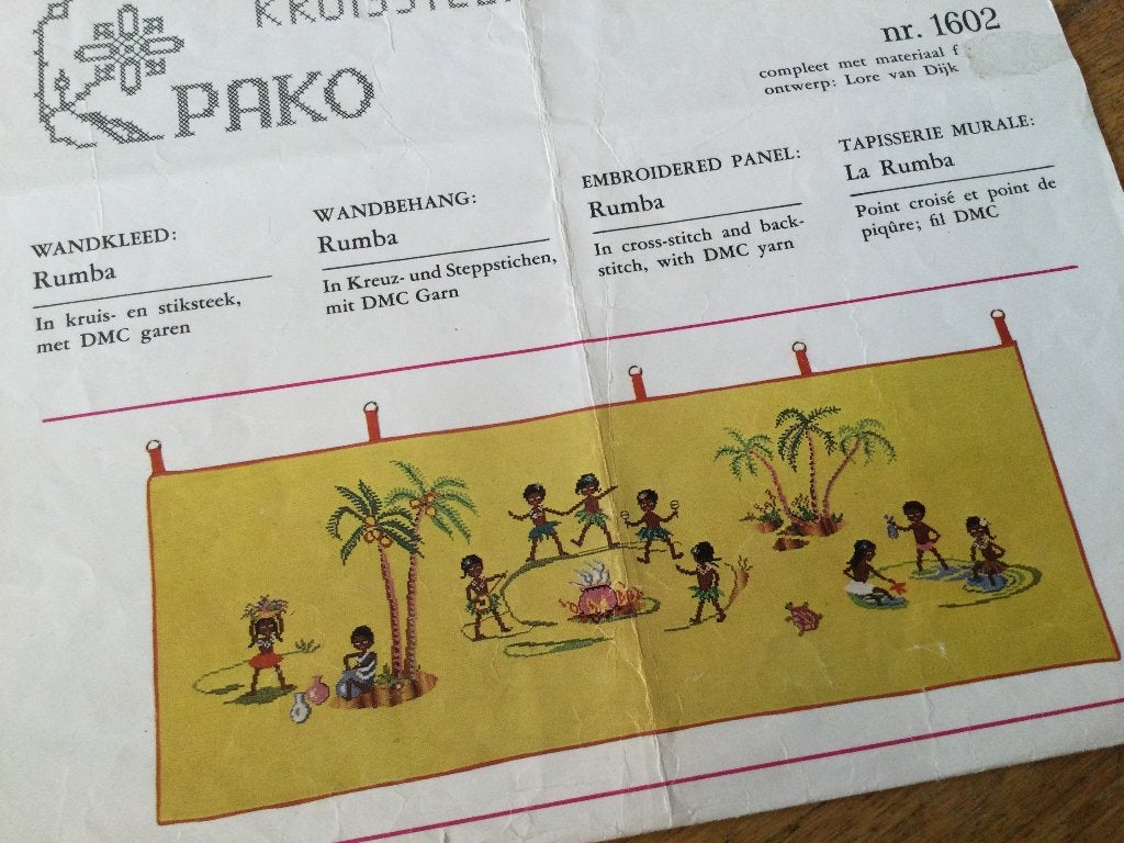 Patroon Pako Rumba, Ophalen of Verzenden, Gebruikt, Handborduren, Patroon